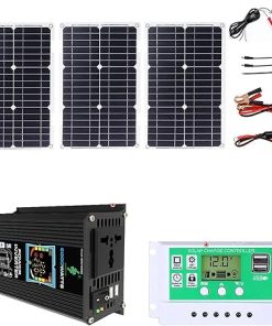 6000W Solar Panel Kit with 50A Charge Controller for Off-Grid Use