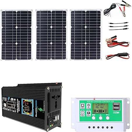 6000W Solar Panel Kit with 50A Charge Controller for Off-Grid Use 6000W Solar Panel Kit with 50A Charge Controller for Off-Grid Use