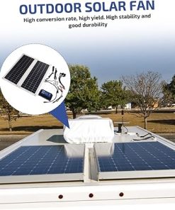 Milisten 12V Solar Cell Board Kit for Outdoor Camping and Travel 2