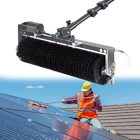 Telescopic Rod Solar Panel Cleaning Machine with Electric Pole Kit Telescopic Rod Solar Panel Cleaning Machine with Electric Pole Kit