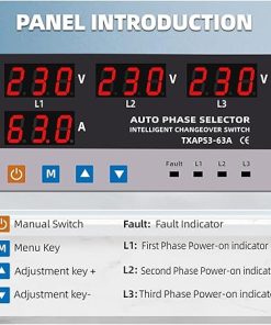 Power Automatic Transfer Switch for Uninterruptible Power Supply 63A 2