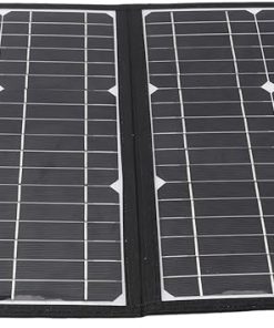60W 18V Monocrystalline Folding Solar Panel Kit for Camping RV Travel 2