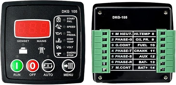 DKG105 Generator Controller Module Control Panel Genset Parts DKG105 Generator Controller Module Control Panel Genset Parts