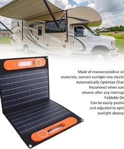 100W Foldable Portable Solar Charger for RVs Boats and Travel 2