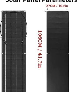 High Efficiency 400 Watt Monocrystalline Solar Panel Kit with Accessories 2