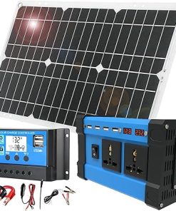 500W Pure Sine Wave Inverter 30A PWM Solar Panel Kit for RV Boat 500W Pure Sine Wave Inverter 30A PWM Solar Panel Kit for RV Boat