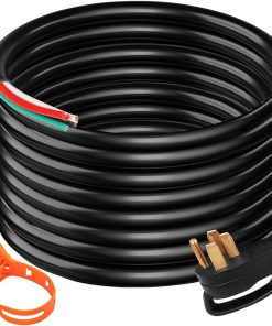 40Ft 50Amp 6 Gauge Generator Extension Cord for RVs and Generators