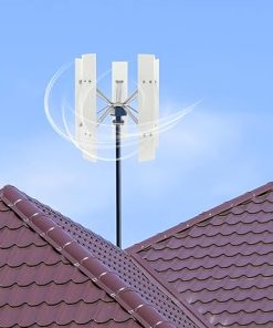 100W 12V Vertical Axis Wind Turbine Kit for Home Use 2