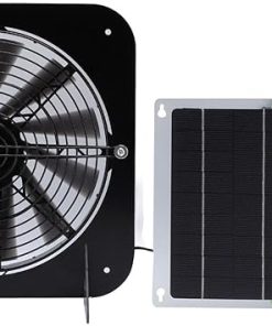 Solar Powered 13 Inch Exhaust Fan Kit for Effective Ventilation