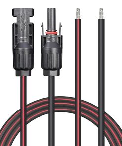 40 Foot Solar Cable 2×10 AWG with Male Female Connectors for RV 40 Foot Solar Cable 2×10 AWG with Male Female Connectors for RV