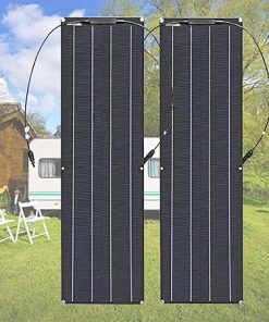 400W Flexible Solar Panel Kit with Monocrystalline Cells and Accessories