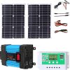 Electric Solar Panel Cleaning Machine with Extendable Carbon Fiber Pole 3