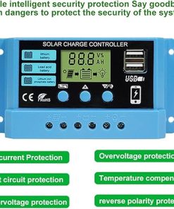 10A to 60A Solar Charge Controller for 12V 24V Battery Systems 2