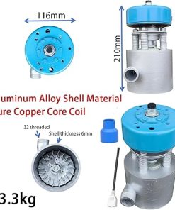 1000W Micro Hydroelectric Generator 220V Portable Water Turbine 2