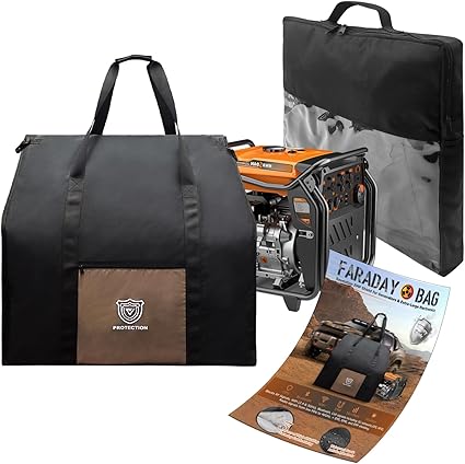 Faraday Bag for Generators Electronics and Solar Panels for EMP Protection Faraday Bag for Generators Electronics and Solar Panels for EMP Protection