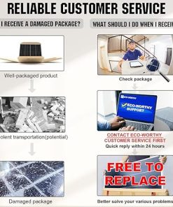 ECO-WORTHY 200W Solar Panel Kit for RVs Campers and Off Grid Use 2