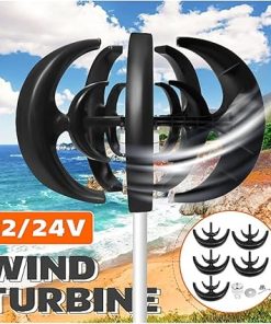 1000W Vertical Wind Turbine Generator for Home RVs and Boats 2