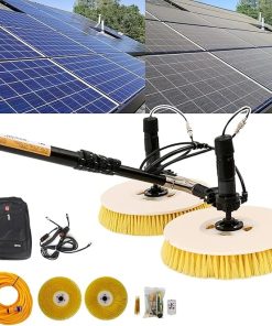 Solar Panel Cleaning Services in Maine for Optimal Performance  
Outdoor Solar Panel Cleaning System with Telescopic Brush and Pole  
Telescopic Cleaning Pole and Brush with 8M Cable for Solar Panels
