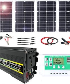 800W Solar Panel Kit with 50A Controller for RVs, Boats, and Tents