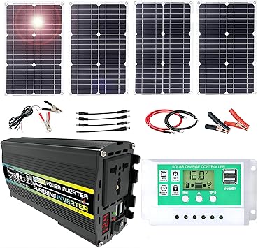 800W Solar Panel Kit with 50A Controller for RV Boat Tent Home 800W Solar Panel Kit with 50A Controller for RV Boat Tent Home