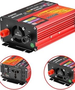 3000W Peak Solar Inverter DC 12V 24V 48V to AC 110V 220V Adapter 2