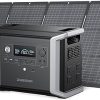 Dabbsson DBS1300 Portable Power Station with Solar Panel and Battery
