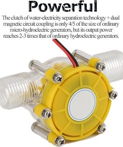 Portable 10W Hydro Generator 12V DC Brushless Water Turbine DIY 2