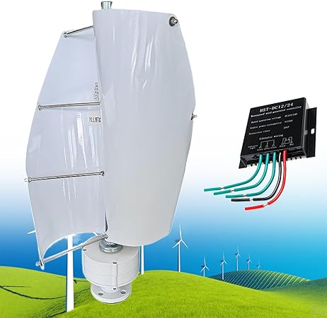 Magnetic Levitation 12000W Vertical Wind Turbine Kit for Home Use Magnetic Levitation 12000W Vertical Wind Turbine Kit for Home Use