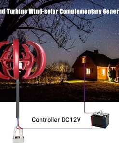 Home Wind Turbine Generator Kit 12V 600W for Streetlight Use 2