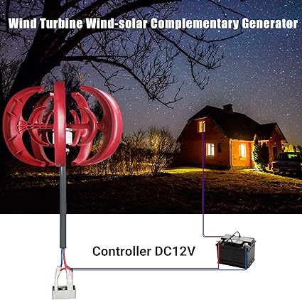 Home Wind Turbine Generator Kit 12V 600W for Streetlight Use 2 Home Wind Turbine Generator Kit 12V 600W for Streetlight Use - Image 2