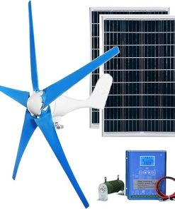 3000W Wind Turbine Generator Kit with 200W Solar Panel for Home Use