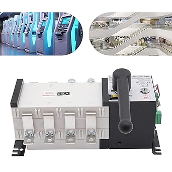 250A Dual Power Automatic Transfer Switch for Industrial Use 2 250A Dual Power Automatic Transfer Switch for Industrial Use - Image 2
