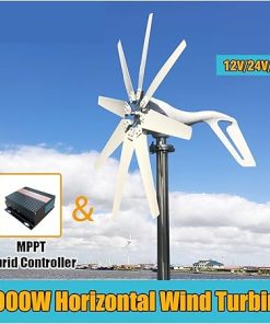 Optimized Wind Turbine Generator 400W 600W 1000W for Home Use 2