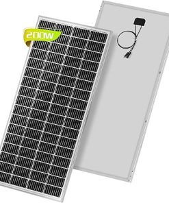 200 Watt Monocrystalline Solar Panel for Off-Grid Charging Solutions