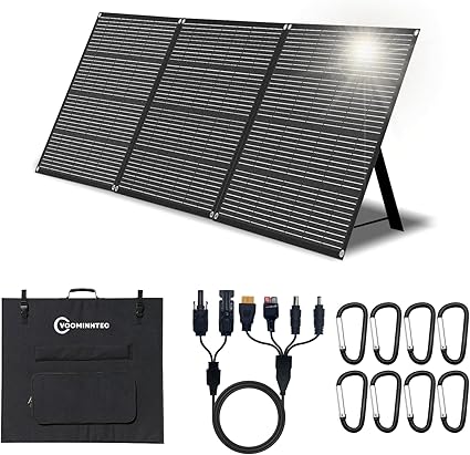 300W Portable Solar Panel 18V Monocrystalline Waterproof Charger 12V 2 300W Portable Solar Panel 18V Monocrystalline Waterproof Charger 12V - Image 2