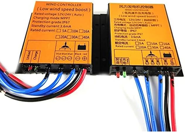 30A Wind Turbine Controller 6000W 12V 24V 48V 220V MPPT IP67 Waterproof 30A Wind Turbine Controller 6000W 12V 24V 48V 220V MPPT IP67 Waterproof