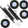 Solar Panel Trail Camera Charger Kit with 5000mAH Battery 2 Pack 4