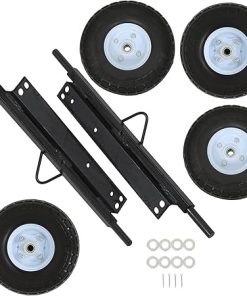 All Terrain Wheel Kit Replacement for EU3000is Generator Solid Tires
