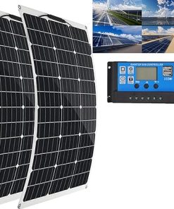 80 Watt Mono Solar Panel 20 Volt Monocrystalline Charger for RVs