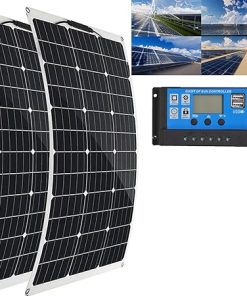 80 Watt Monocrystalline Solar Panel High Efficiency for Battery Charging