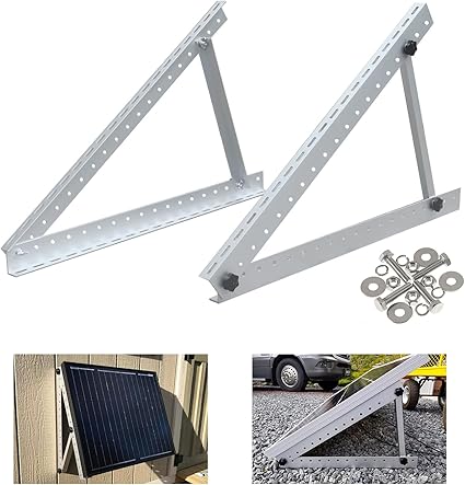 22 Inch Heavy Duty Adjustable Solar Panel Mounting Brackets 2 22 Inch Heavy Duty Adjustable Solar Panel Mounting Brackets - Image 2