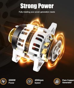 2000W Permanent Magnet Generator with Copper Motor for Agriculture 2