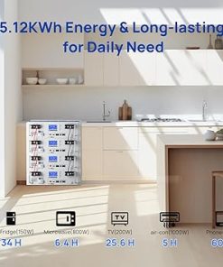 48V 100Ah LiFePO4 Lithium Battery for Home Solar and Off-Grid Use 2