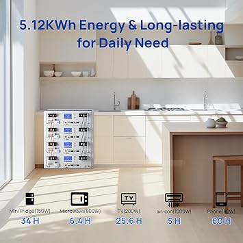 48V 100Ah LiFePO4 Lithium Battery for Home Solar and Off-Grid Use 2 48V 100Ah LiFePO4 Lithium Battery for Home Solar and Off-Grid Use - Image 2