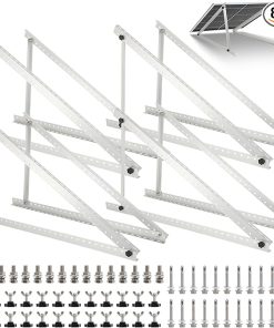 Adjustable Solar Panel Tilt Mount Brackets for 100 200 400 Watt Adjustable Solar Panel Tilt Mount Brackets for 100 200 400 Watt