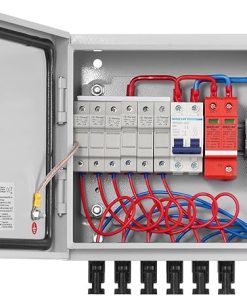 Solar PV Combiner Box 6 String 10A IP65 Steel Case for Solar Systems Solar PV Combiner Box 6 String 10A IP65 Steel Case for Solar Systems