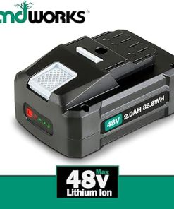 Landworks 48V DC 2Ah Lithium Ion Battery for Earth Auger and Cart 2