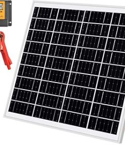 18V 25W Waterproof Solar Battery Charger for Car RV Boat Motorcycle