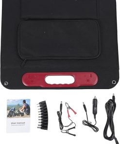 60W Topyond Foldable Solar Panel Kit for RV Camping and Boating 2