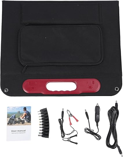 60W Topyond Foldable Solar Panel Kit for RV Camping and Boating 2 60W Topyond Foldable Solar Panel Kit for RV Camping and Boating - Image 2